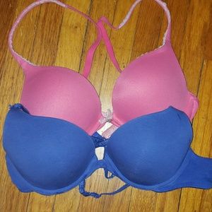 Bundle of 2 PINK Victoria's Secret Bras